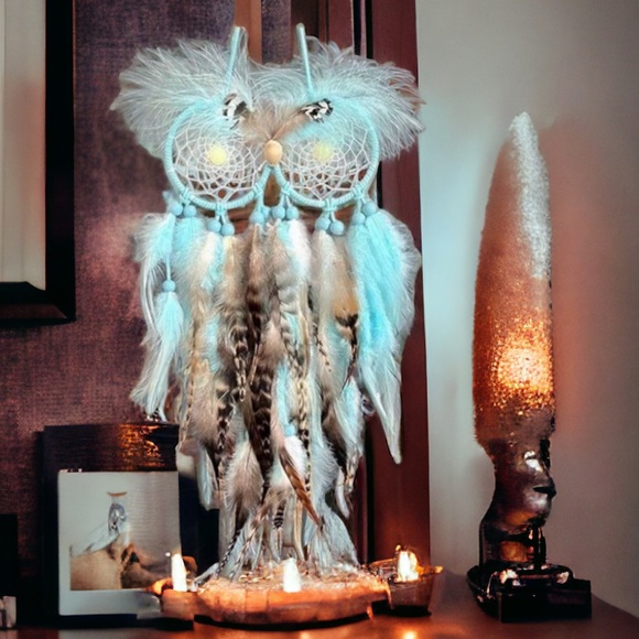OWL. Dream Catcher Wall Decor